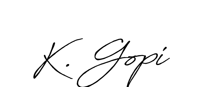 Make a short K. Gopi signature style. Manage your documents anywhere anytime using Antro_Vectra_Bolder. Create and add eSignatures, submit forms, share and send files easily. K. Gopi signature style 7 images and pictures png