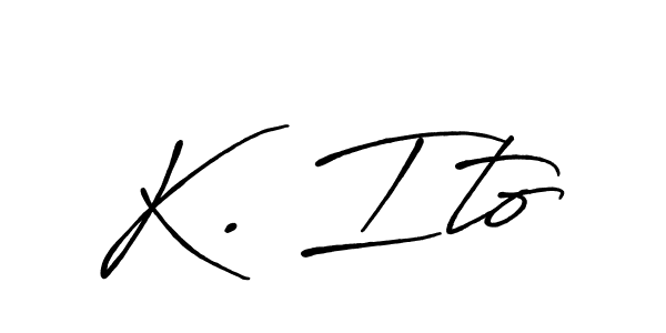 It looks lik you need a new signature style for name K. Ito. Design unique handwritten (Antro_Vectra_Bolder) signature with our free signature maker in just a few clicks. K. Ito signature style 7 images and pictures png