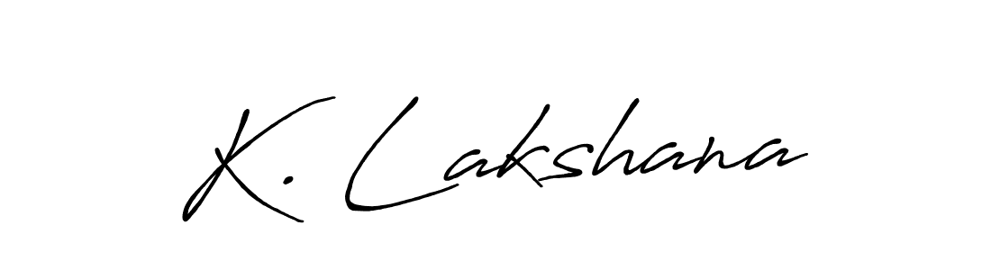 Also You can easily find your signature by using the search form. We will create K. Lakshana name handwritten signature images for you free of cost using Antro_Vectra_Bolder sign style. K. Lakshana signature style 7 images and pictures png