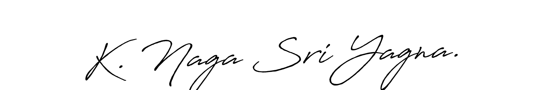 It looks lik you need a new signature style for name K. Naga Sri Yagna.. Design unique handwritten (Antro_Vectra_Bolder) signature with our free signature maker in just a few clicks. K. Naga Sri Yagna. signature style 7 images and pictures png