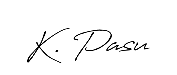 It looks lik you need a new signature style for name K. Pasu. Design unique handwritten (Antro_Vectra_Bolder) signature with our free signature maker in just a few clicks. K. Pasu signature style 7 images and pictures png