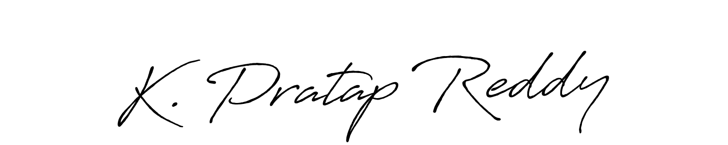 Make a short K. Pratap Reddy signature style. Manage your documents anywhere anytime using Antro_Vectra_Bolder. Create and add eSignatures, submit forms, share and send files easily. K. Pratap Reddy signature style 7 images and pictures png