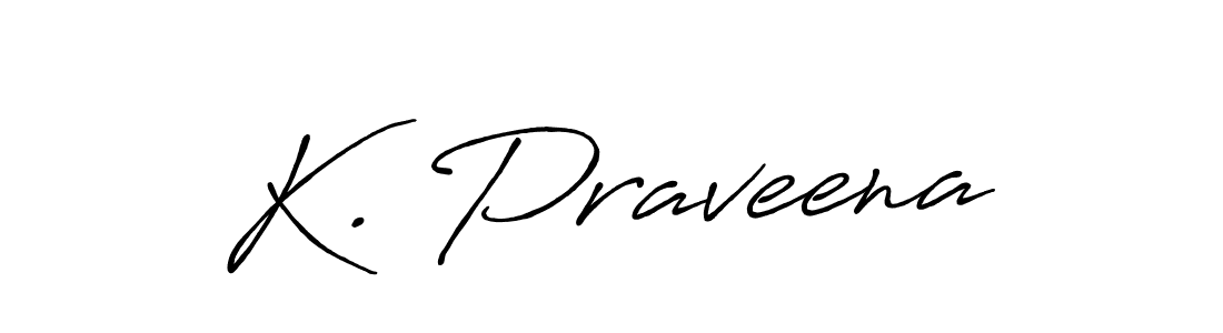 Similarly Antro_Vectra_Bolder is the best handwritten signature design. Signature creator online .You can use it as an online autograph creator for name K. Praveena. K. Praveena signature style 7 images and pictures png