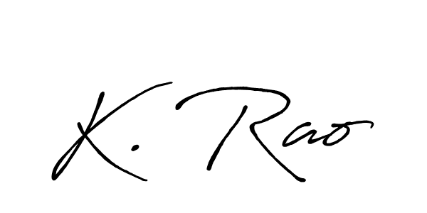 This is the best signature style for the K. Rao name. Also you like these signature font (Antro_Vectra_Bolder). Mix name signature. K. Rao signature style 7 images and pictures png