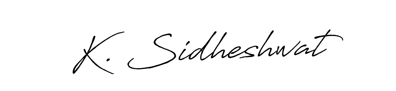 It looks lik you need a new signature style for name K. Sidheshwat. Design unique handwritten (Antro_Vectra_Bolder) signature with our free signature maker in just a few clicks. K. Sidheshwat signature style 7 images and pictures png