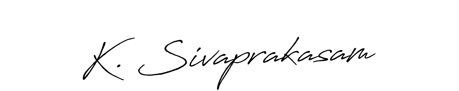 It looks lik you need a new signature style for name K. Sivaprakasam. Design unique handwritten (Antro_Vectra_Bolder) signature with our free signature maker in just a few clicks. K. Sivaprakasam signature style 7 images and pictures png