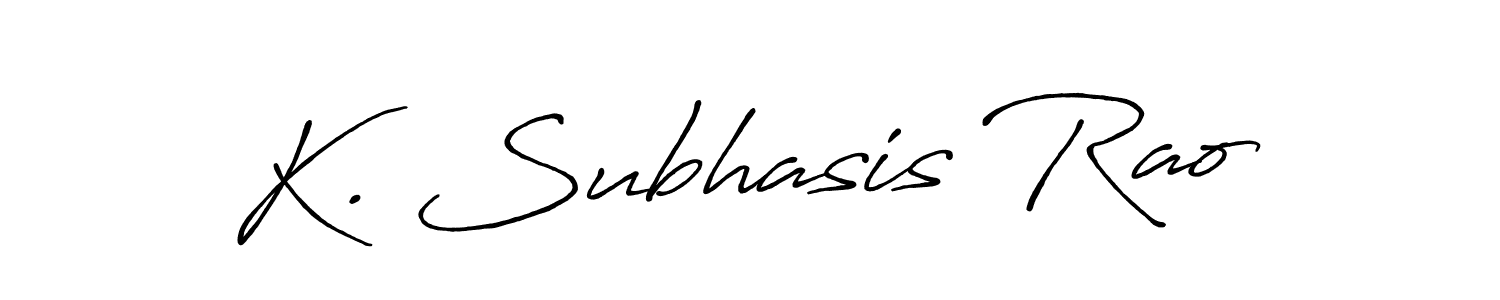 See photos of K. Subhasis Rao official signature by Spectra . Check more albums & portfolios. Read reviews & check more about Antro_Vectra_Bolder font. K. Subhasis Rao signature style 7 images and pictures png