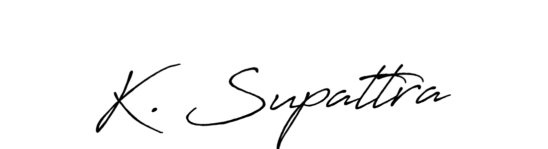 Make a beautiful signature design for name K. Supattra. Use this online signature maker to create a handwritten signature for free. K. Supattra signature style 7 images and pictures png