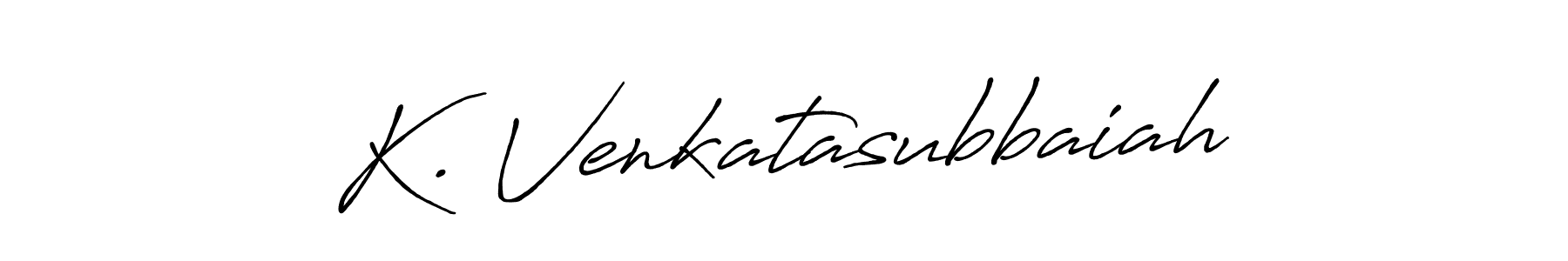 This is the best signature style for the K. Venkatasubbaiah name. Also you like these signature font (Antro_Vectra_Bolder). Mix name signature. K. Venkatasubbaiah signature style 7 images and pictures png