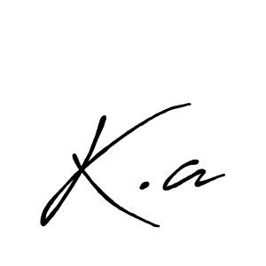 You can use this online signature creator to create a handwritten signature for the name K.a. This is the best online autograph maker. K.a signature style 7 images and pictures png