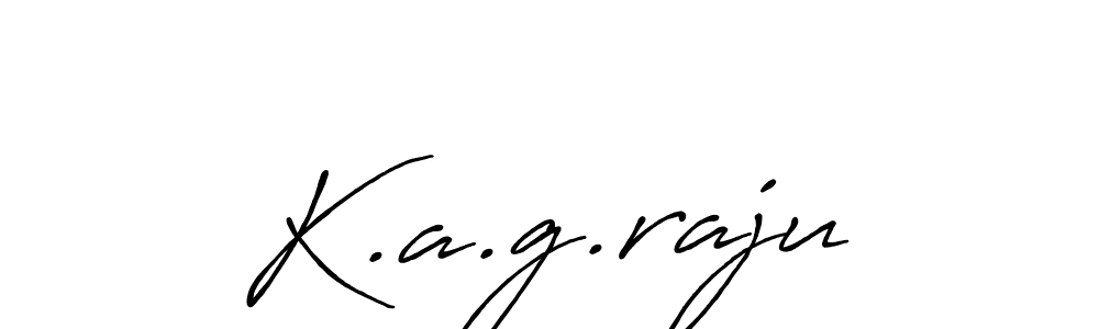Best and Professional Signature Style for K.a.g.raju. Antro_Vectra_Bolder Best Signature Style Collection. K.a.g.raju signature style 7 images and pictures png