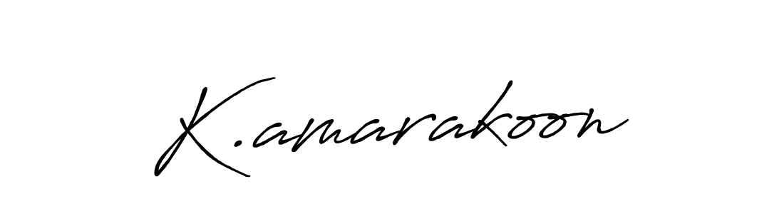 Once you've used our free online signature maker to create your best signature Antro_Vectra_Bolder style, it's time to enjoy all of the benefits that K.amarakoon name signing documents. K.amarakoon signature style 7 images and pictures png