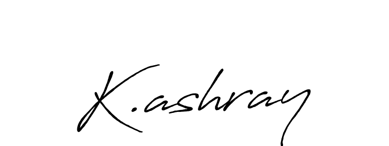 Make a beautiful signature design for name K.ashray. Use this online signature maker to create a handwritten signature for free. K.ashray signature style 7 images and pictures png