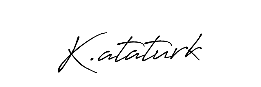 How to Draw K.ataturk signature style? Antro_Vectra_Bolder is a latest design signature styles for name K.ataturk. K.ataturk signature style 7 images and pictures png