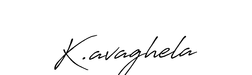 Use a signature maker to create a handwritten signature online. With this signature software, you can design (Antro_Vectra_Bolder) your own signature for name K.avaghela. K.avaghela signature style 7 images and pictures png