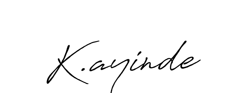 Best and Professional Signature Style for K.ayinde. Antro_Vectra_Bolder Best Signature Style Collection. K.ayinde signature style 7 images and pictures png