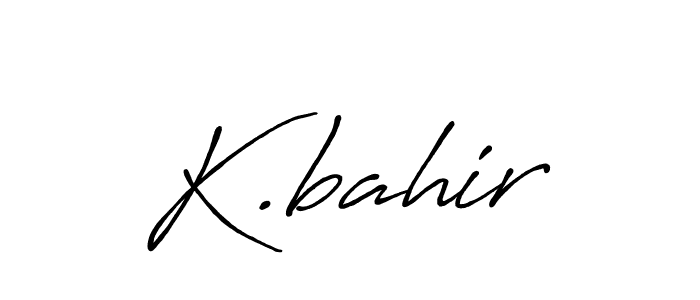 See photos of K.bahir official signature by Spectra . Check more albums & portfolios. Read reviews & check more about Antro_Vectra_Bolder font. K.bahir signature style 7 images and pictures png