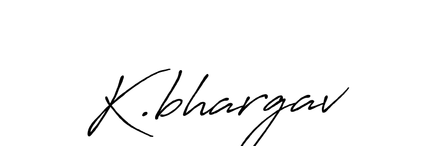 Also You can easily find your signature by using the search form. We will create K.bhargav name handwritten signature images for you free of cost using Antro_Vectra_Bolder sign style. K.bhargav signature style 7 images and pictures png