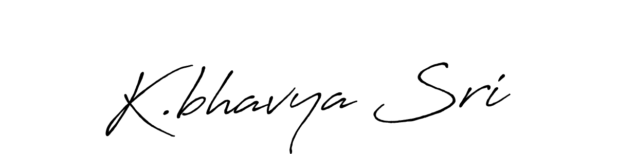 Also we have K.bhavya Sri name is the best signature style. Create professional handwritten signature collection using Antro_Vectra_Bolder autograph style. K.bhavya Sri signature style 7 images and pictures png