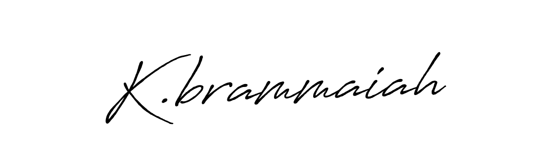 Make a short K.brammaiah signature style. Manage your documents anywhere anytime using Antro_Vectra_Bolder. Create and add eSignatures, submit forms, share and send files easily. K.brammaiah signature style 7 images and pictures png