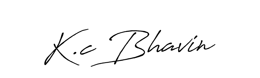 Best and Professional Signature Style for K.c Bhavin. Antro_Vectra_Bolder Best Signature Style Collection. K.c Bhavin signature style 7 images and pictures png