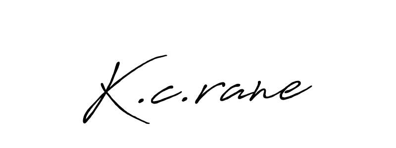 Also You can easily find your signature by using the search form. We will create K.c.rane name handwritten signature images for you free of cost using Antro_Vectra_Bolder sign style. K.c.rane signature style 7 images and pictures png