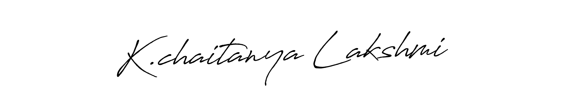 Also You can easily find your signature by using the search form. We will create K.chaitanya Lakshmi name handwritten signature images for you free of cost using Antro_Vectra_Bolder sign style. K.chaitanya Lakshmi signature style 7 images and pictures png