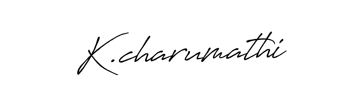 Also we have K.charumathi name is the best signature style. Create professional handwritten signature collection using Antro_Vectra_Bolder autograph style. K.charumathi signature style 7 images and pictures png