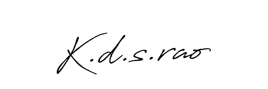 if you are searching for the best signature style for your name K.d.s.rao. so please give up your signature search. here we have designed multiple signature styles  using Antro_Vectra_Bolder. K.d.s.rao signature style 7 images and pictures png