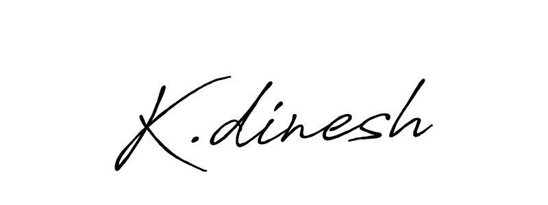 Also You can easily find your signature by using the search form. We will create K.dinesh name handwritten signature images for you free of cost using Antro_Vectra_Bolder sign style. K.dinesh signature style 7 images and pictures png