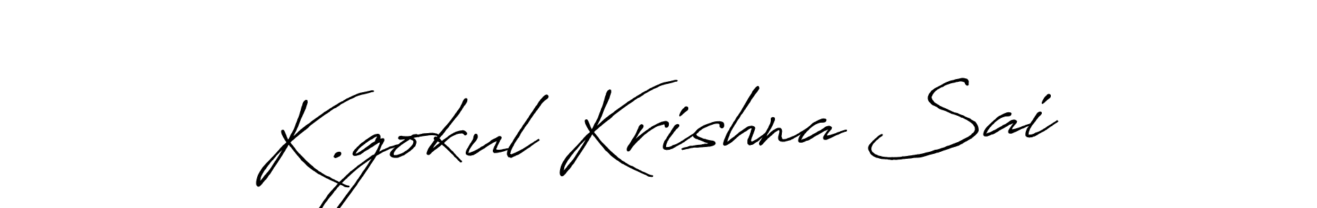 Here are the top 10 professional signature styles for the name K.gokul Krishna Sai. These are the best autograph styles you can use for your name. K.gokul Krishna Sai signature style 7 images and pictures png