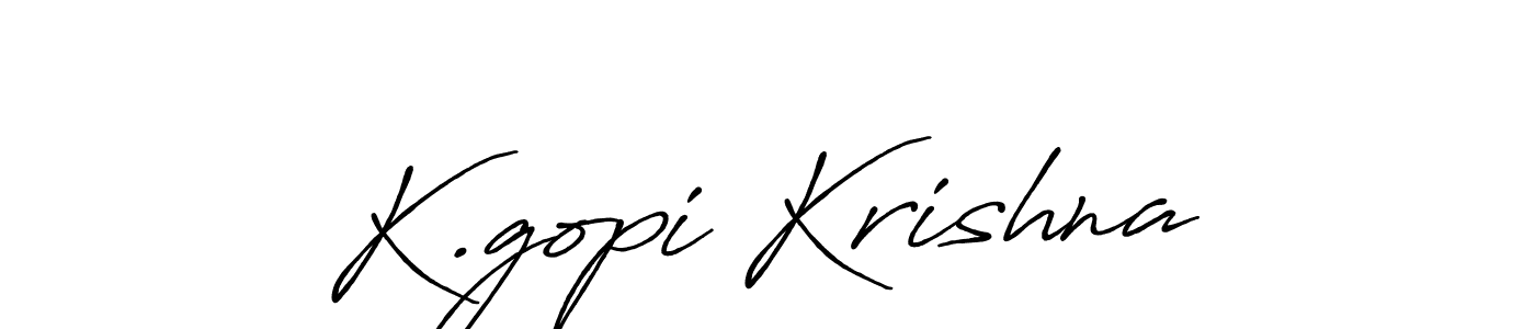 Once you've used our free online signature maker to create your best signature Antro_Vectra_Bolder style, it's time to enjoy all of the benefits that K.gopi Krishna name signing documents. K.gopi Krishna signature style 7 images and pictures png