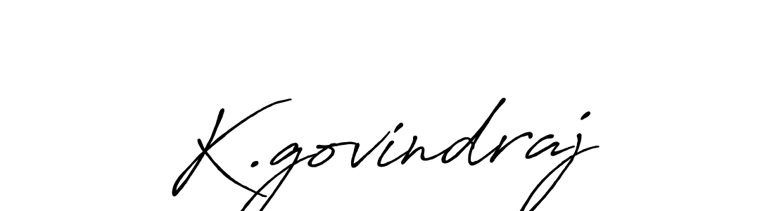 if you are searching for the best signature style for your name K.govindraj. so please give up your signature search. here we have designed multiple signature styles  using Antro_Vectra_Bolder. K.govindraj signature style 7 images and pictures png