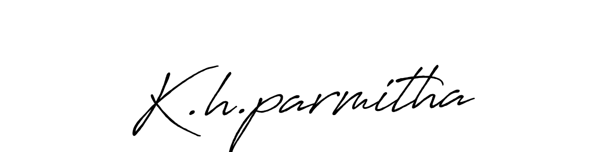 It looks lik you need a new signature style for name K.h.parmitha. Design unique handwritten (Antro_Vectra_Bolder) signature with our free signature maker in just a few clicks. K.h.parmitha signature style 7 images and pictures png