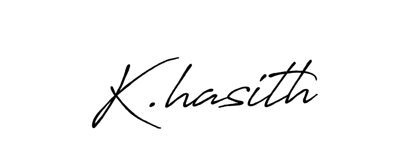 Antro_Vectra_Bolder is a professional signature style that is perfect for those who want to add a touch of class to their signature. It is also a great choice for those who want to make their signature more unique. Get K.hasith name to fancy signature for free. K.hasith signature style 7 images and pictures png