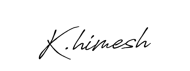 This is the best signature style for the K.himesh name. Also you like these signature font (Antro_Vectra_Bolder). Mix name signature. K.himesh signature style 7 images and pictures png