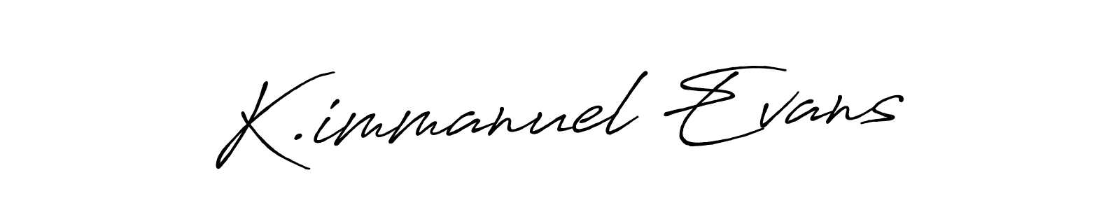 How to Draw K.immanuel Evans signature style? Antro_Vectra_Bolder is a latest design signature styles for name K.immanuel Evans. K.immanuel Evans signature style 7 images and pictures png