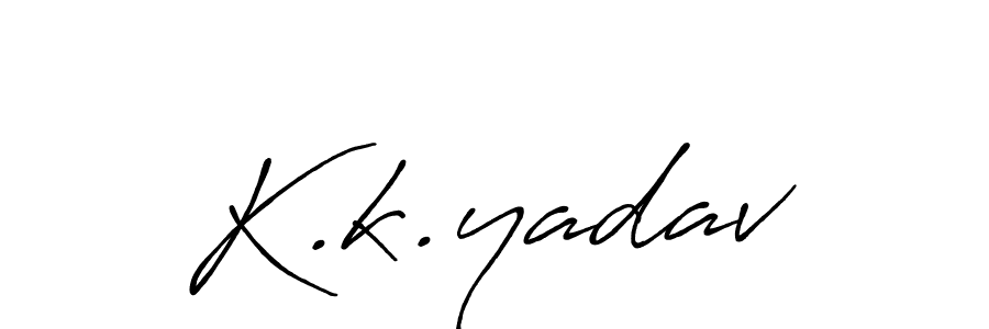 Make a short K.k.yadav signature style. Manage your documents anywhere anytime using Antro_Vectra_Bolder. Create and add eSignatures, submit forms, share and send files easily. K.k.yadav signature style 7 images and pictures png