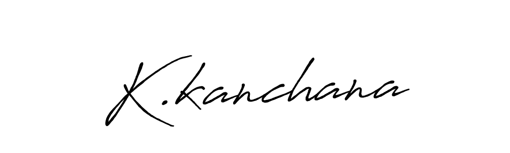 Best and Professional Signature Style for K.kanchana. Antro_Vectra_Bolder Best Signature Style Collection. K.kanchana signature style 7 images and pictures png