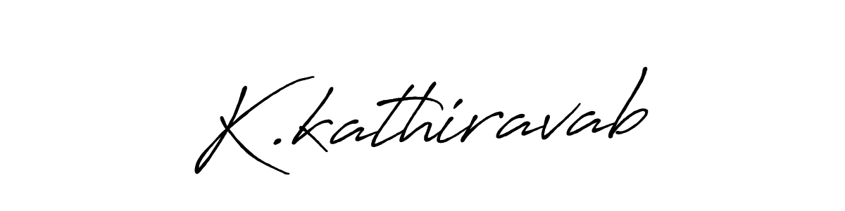 It looks lik you need a new signature style for name K.kathiravab. Design unique handwritten (Antro_Vectra_Bolder) signature with our free signature maker in just a few clicks. K.kathiravab signature style 7 images and pictures png