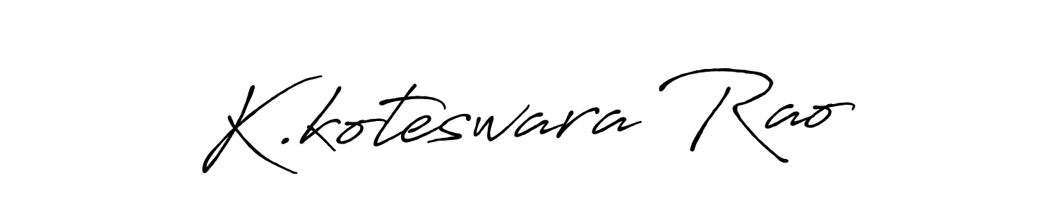 K.koteswara Rao stylish signature style. Best Handwritten Sign (Antro_Vectra_Bolder) for my name. Handwritten Signature Collection Ideas for my name K.koteswara Rao. K.koteswara Rao signature style 7 images and pictures png