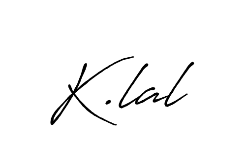 How to Draw K.lal signature style? Antro_Vectra_Bolder is a latest design signature styles for name K.lal. K.lal signature style 7 images and pictures png