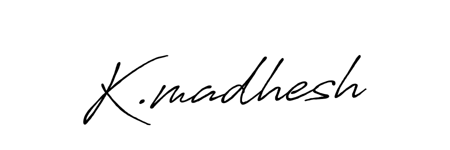 Once you've used our free online signature maker to create your best signature Antro_Vectra_Bolder style, it's time to enjoy all of the benefits that K.madhesh name signing documents. K.madhesh signature style 7 images and pictures png
