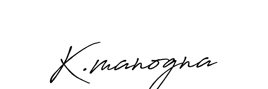 How to Draw K.manogna signature style? Antro_Vectra_Bolder is a latest design signature styles for name K.manogna. K.manogna signature style 7 images and pictures png