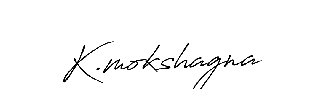 Also You can easily find your signature by using the search form. We will create K.mokshagna name handwritten signature images for you free of cost using Antro_Vectra_Bolder sign style. K.mokshagna signature style 7 images and pictures png