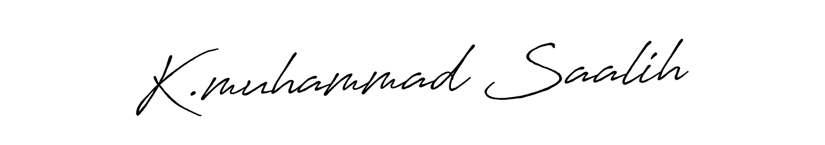 Here are the top 10 professional signature styles for the name K.muhammad Saalih. These are the best autograph styles you can use for your name. K.muhammad Saalih signature style 7 images and pictures png