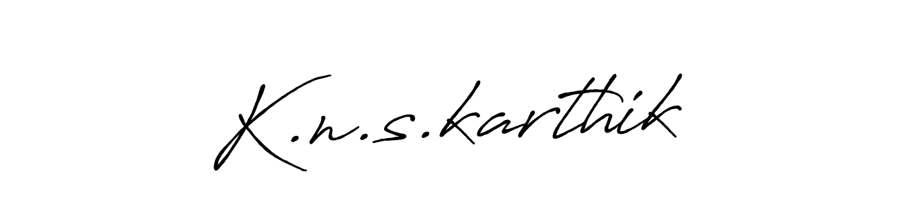 if you are searching for the best signature style for your name K.n.s.karthik. so please give up your signature search. here we have designed multiple signature styles  using Antro_Vectra_Bolder. K.n.s.karthik signature style 7 images and pictures png