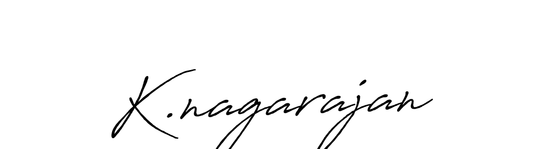 How to make K.nagarajan name signature. Use Antro_Vectra_Bolder style for creating short signs online. This is the latest handwritten sign. K.nagarajan signature style 7 images and pictures png