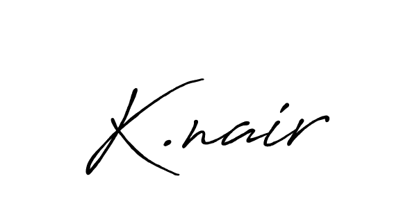 Once you've used our free online signature maker to create your best signature Antro_Vectra_Bolder style, it's time to enjoy all of the benefits that K.nair name signing documents. K.nair signature style 7 images and pictures png