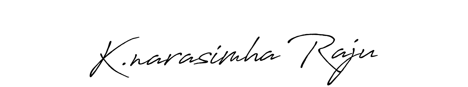 Make a beautiful signature design for name K.narasimha Raju. Use this online signature maker to create a handwritten signature for free. K.narasimha Raju signature style 7 images and pictures png